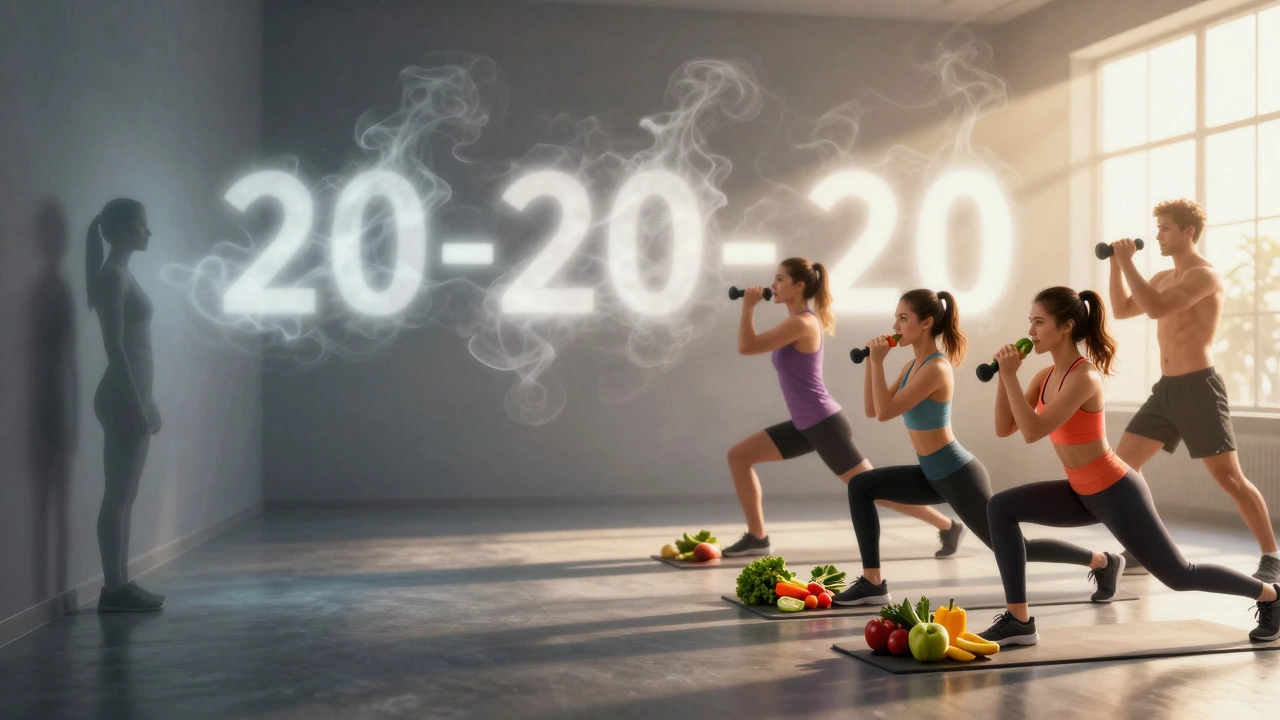 Contrast between passive myth and active weight loss reality